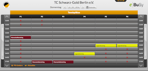 Tc Schwarzgold Berlin E V Ebusy Platzbuchung Regeln